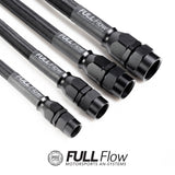 Full Flow PTFE Stainless Braided Fuel Hose AN-6