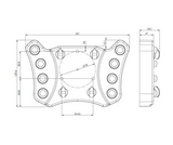 Ecumaster RF Steering Wheel Panel - Wireless