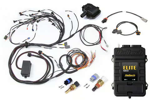 Haltech Elite 2500 + Terminated Harness Kit for Nissan RB30 Single Cam with LS1 Coil & CAS sub-harness