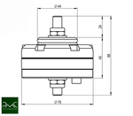 Universal Solid engine mounts - 80ShA (SWAP)