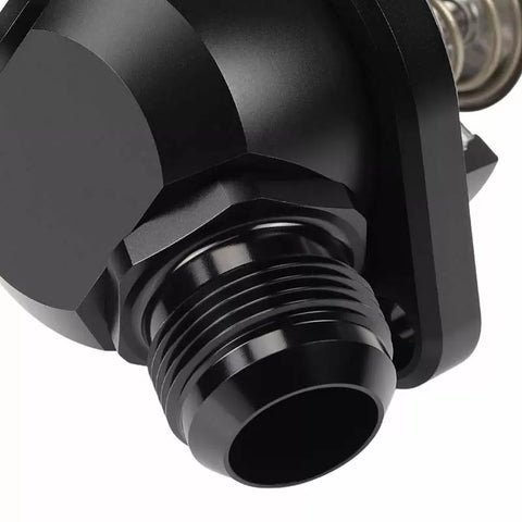 AN16 Hose Connector - Black (Thermostat Housing)